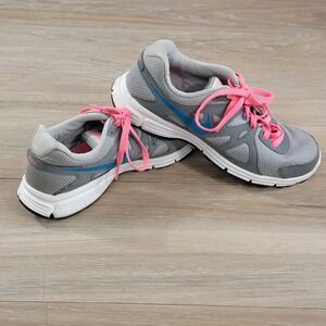 Nike Dart 10 Womens Running Shoes Grey Blue Pink 554902-006 Size 9.5 Sneakers